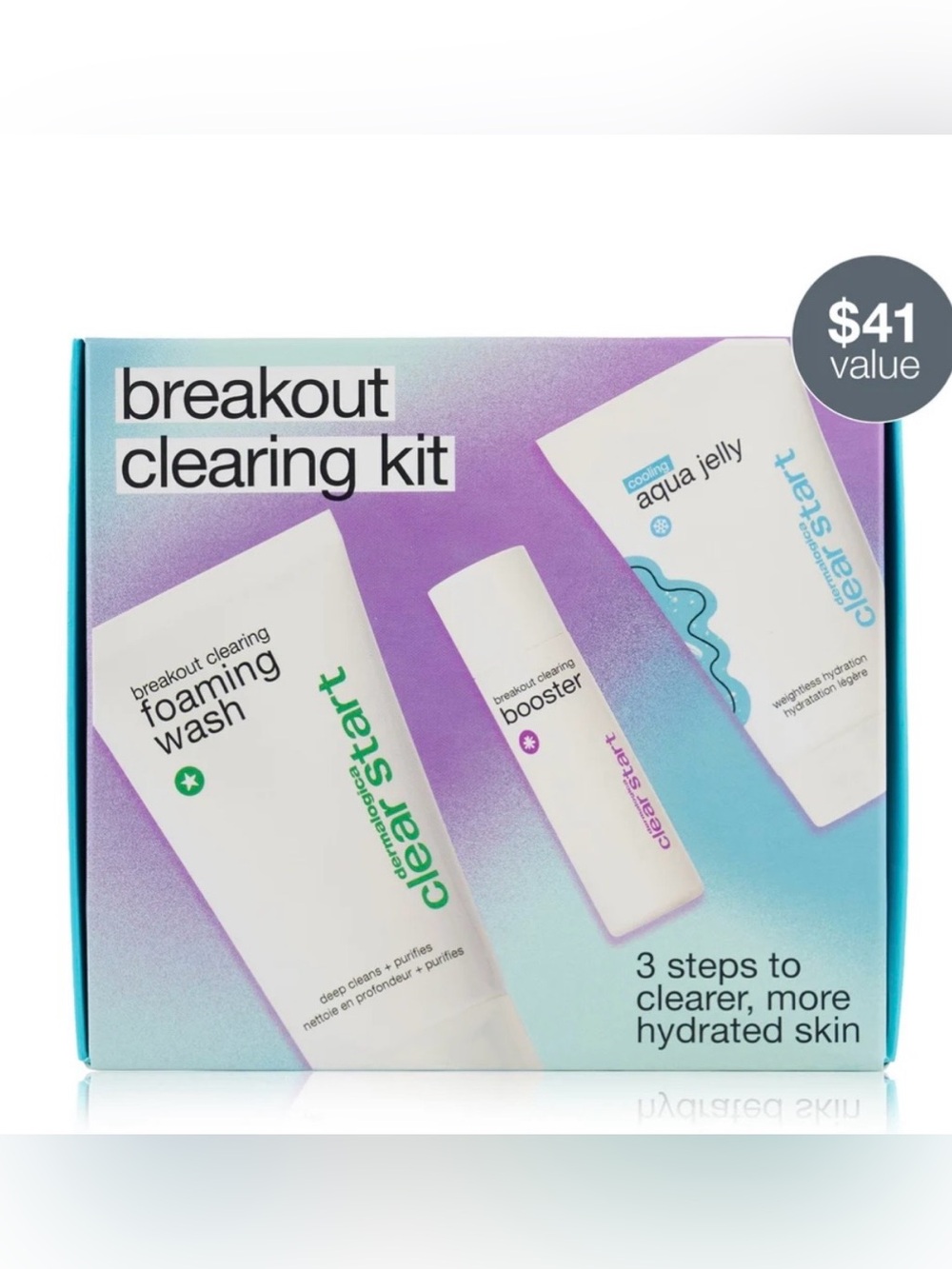 dermalogica Kit (salicylic acid, tea tree oil, niaci-namide, hylauronic acid)